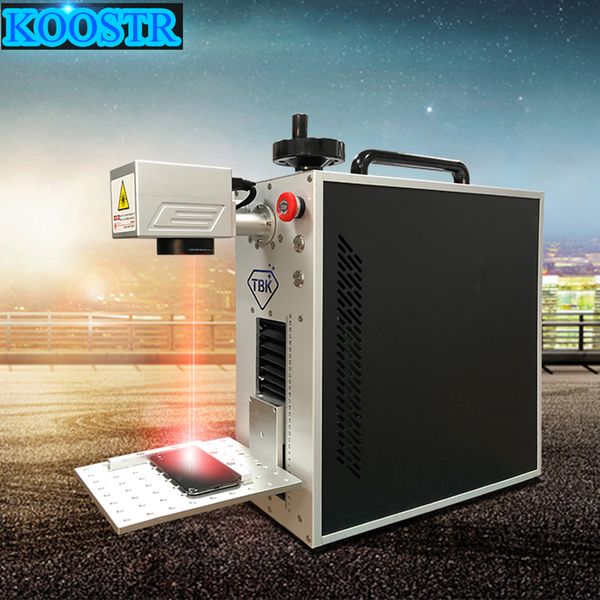 

tbk laser marking engraving machine separating machine for iphonex xs max 8 8+ back glass remover lcd frame repair