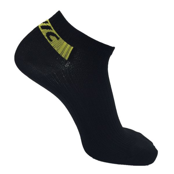 

wholesale-professional brand sport socks protect feet breathable wicking socks style popular cycling 5 colour, Black