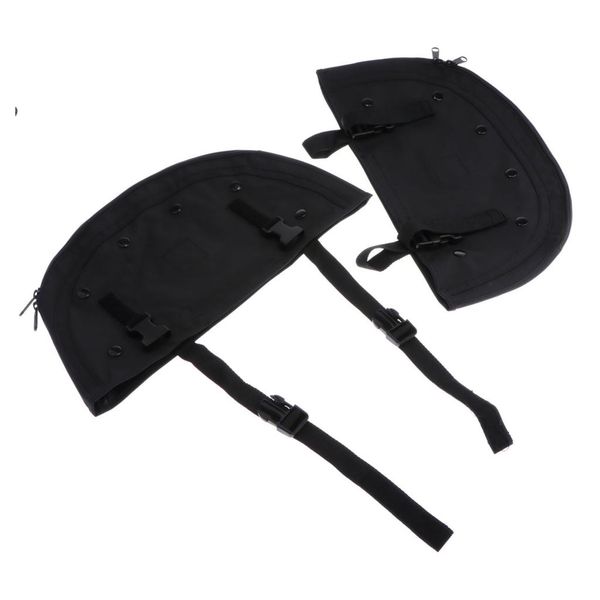 

1 пар мягкие понижает крагу leg грелки сумки для harley softail fls flstc flstf flstn 65-17 engine guard обложки