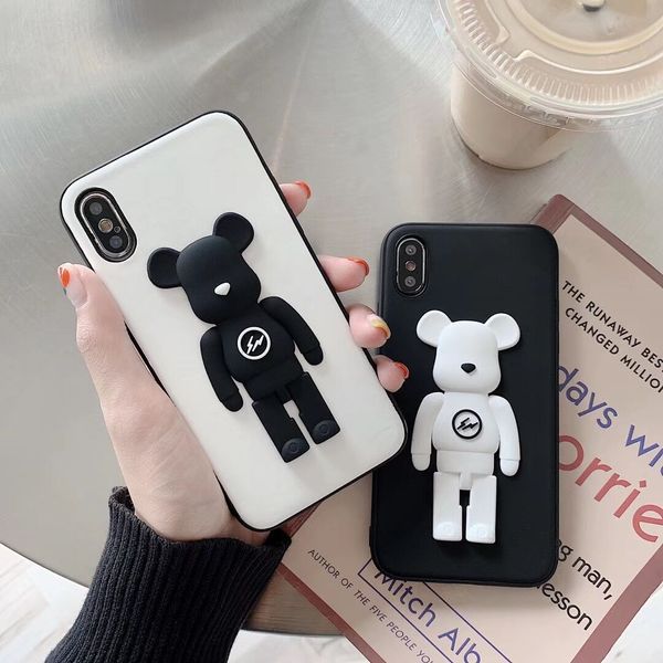 

new brand fashion kaws street transparent soft shell case for iphone 6 6plus 6s 6splus 7 7plus 8 8plus x xs xr xs max phone cover