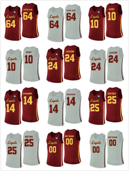 

mens custom loyola chi ramblers basketball jersey jake baughman aher uguak franklin agunanne will alcock dylan boehm loyola ramblers jersey, Black