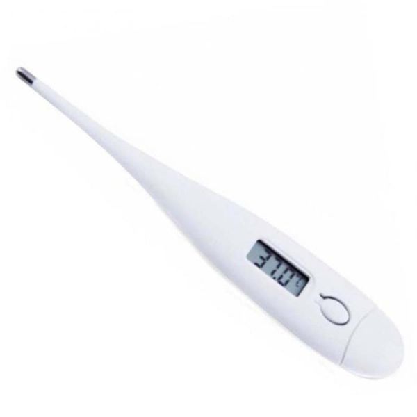 

electronic thermometer digital medical thermometer fast reading and accurate rectal thermometer for children and adults, Black;white