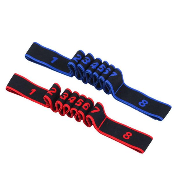 

holes yoga elastic rope muscle stretching band adjustable seat belt