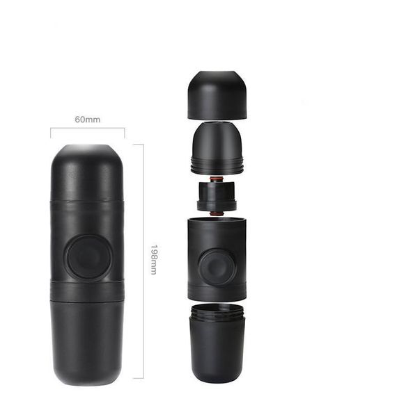 

mini handheld press coffee maker manual portable espresso cup creative drink machine for outdoor travel practical household 120cx bz