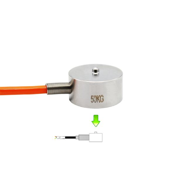 Mini Micro Botão Tipo de pressão Sensores Compression Load Cell Sensor Stanless Aço