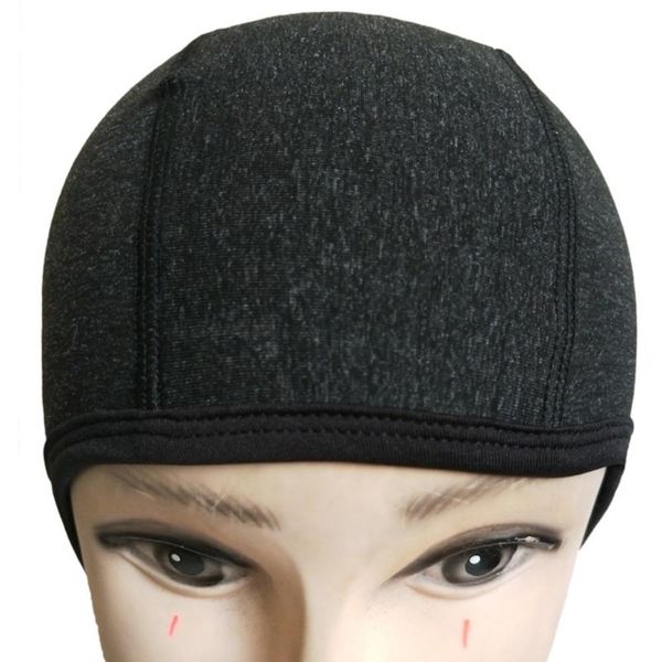 

helmet breathable inner cap men women windproof thermal cycling cap helmet wicking running motorcycle sports hat
