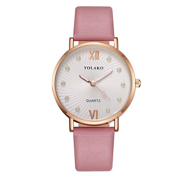 

women's casual quartz leather band newv strap watch simple fashion ladies watch crystal diamond women zegarek damski, Slivery;brown