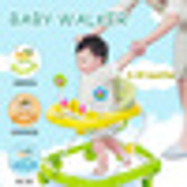 

6-18 months baby walker baby balance first steps walker kids toddler early educational trolley learning to stand