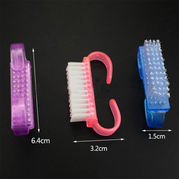 

nail cleaning brush, Yellow