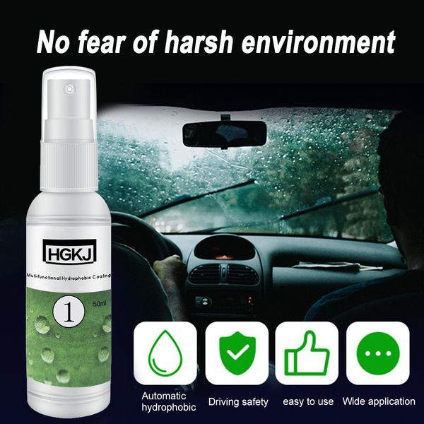 

hgkj-1-50ml multi-function rainproof nano-hydrophobic paint automotive paint hydrophobic car cleaning maintenance