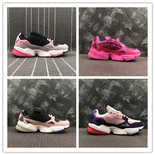 

2019 torsion designer falconfashion w old dad shoes luxury casual chaussures for women triple white black neon pink originals