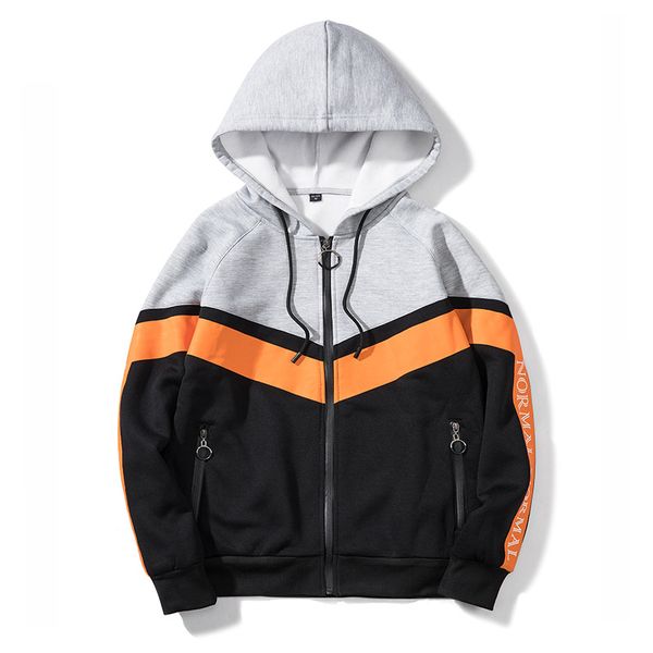 

autumn and winter designer men hoodies luxury cardigan sweater for men with zipper fashion streetwear brand sweatshirts with highly quality, Black