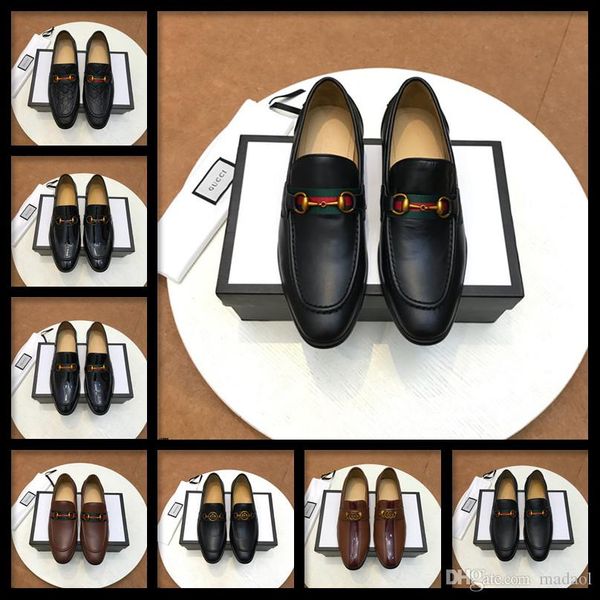 

20fw new newly men's quality patent leather shoes zapatos de hombre size black leather soft man dress shoes man flat classic oxford cq4