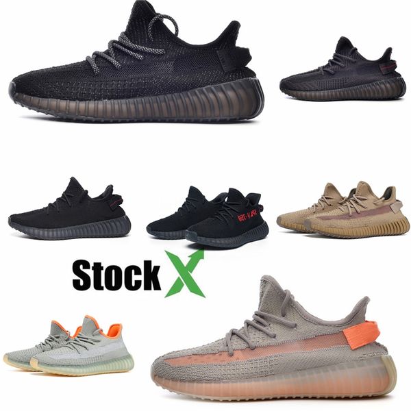 

wave runner mauve inertia running shoes with box kanye west designer shoes men women v2 static sports seankers v2 #dss501