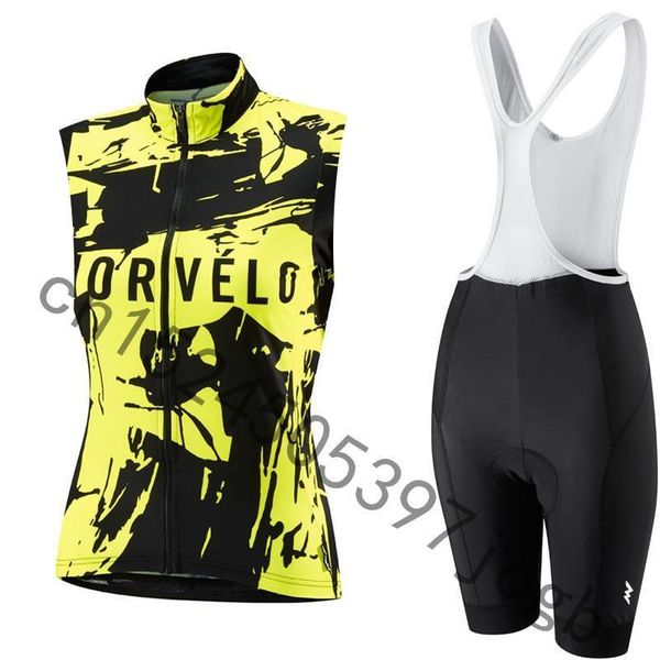 

2020 ropa ciclismo morvelo team summer women cycling jersey set mtb maillot breathable bike clothing quick -dry sleeveless bicycle, Black;blue