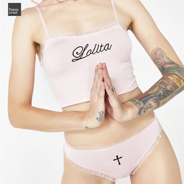 

женщины sexy кружева вышивка бретели хлопок комплекты pantie 2 шт середины костюмы lady cute pink черный жилет пляжный отдых бикини, Gray