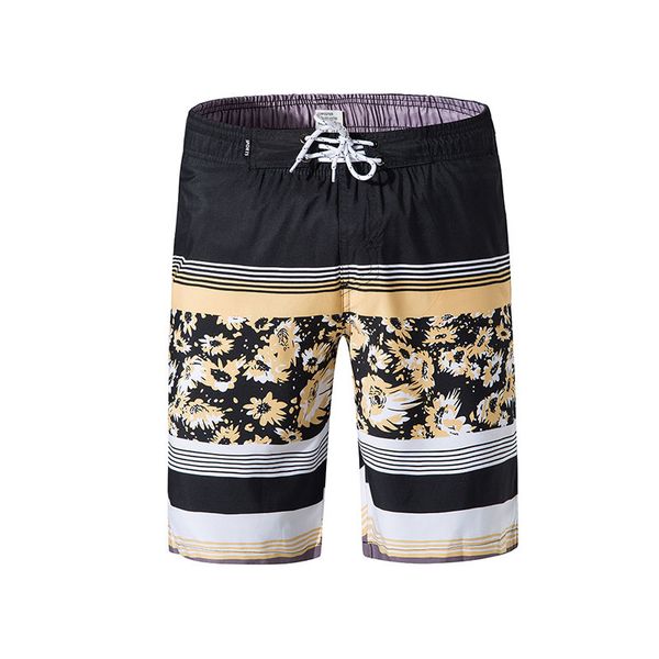 

swimwear mens quick dry shorts striped beach surf bermudas board shorts male liner bathing suits drawstring swimming trunks