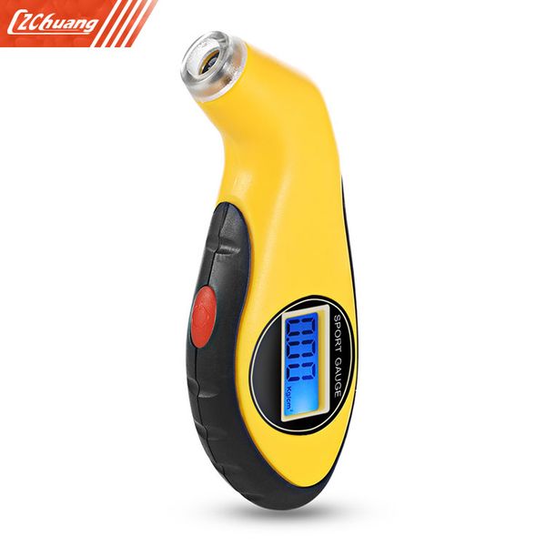 

auto car digital lcd tire pressure gauge tester tool for driving safety