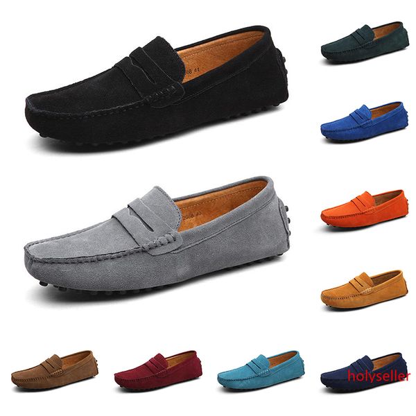 

2020 wholesale men casual shoes espadrilles triple black white brown wine red navy khaki mens sneakers outdoor jogging walking main13
