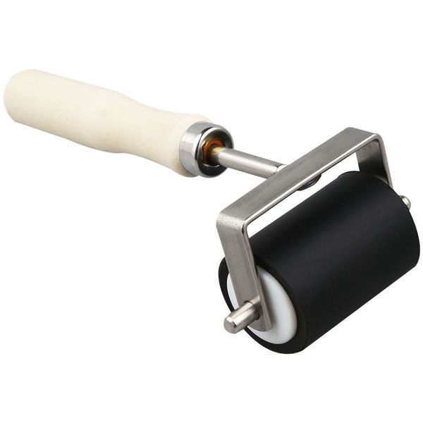 

heavy duty hard rubber roller printing inks lino brayer art craft tool