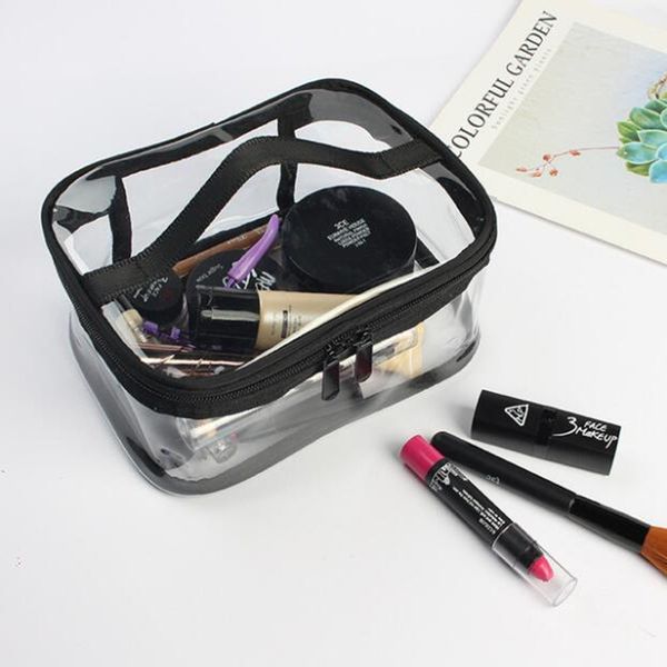 

fashion waterproof pvc clear makeup bag, makeup travel organizer bag for women, transparent cosmetic bag, packaging bag