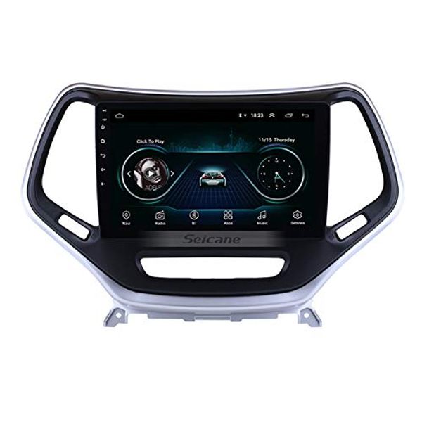 10.1 pollici Android Touchscreen Car Video Radio per il 2016-Jeep Grand Cherokee Sistema di Navigazione GPS WIFI Bluetooth SWC