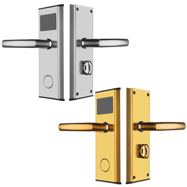 

digital lock for l door with cards keys anti-rust and anti-corrosion door entry controller - silver