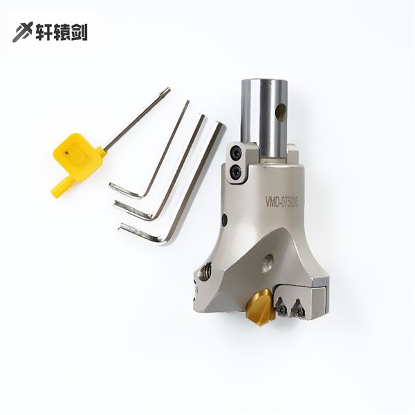 

1 pcs vmd 055060 large diameter indexable drill deep hole u drill bit vmd 45mm 55mm 60mm 65mm 70mm for wcmx