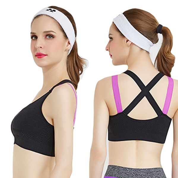 

нижнего белье женского спорт йог сон vest бесшовный бюстгальтер, White;black