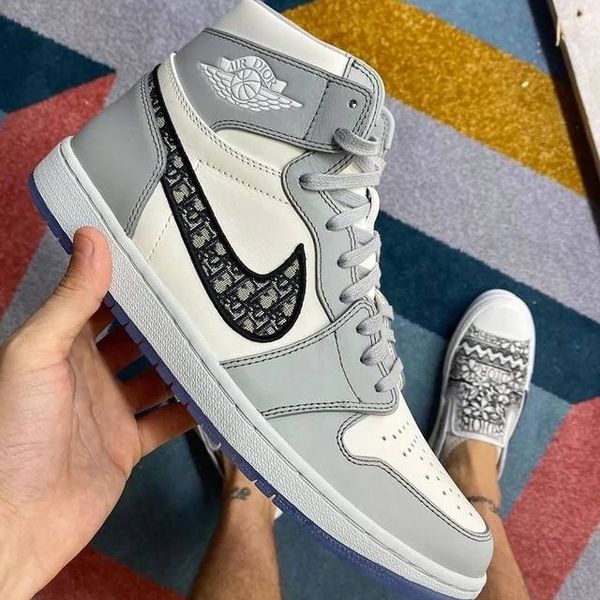 

dìor x nìke air jordàn 1 high og basketball shoes men women design jumpman logos sneakers shoes trainers 36-45