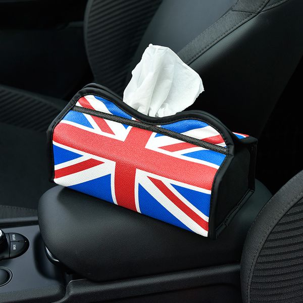 

car tissue box napkin holder decoration for mini cooper clubman f54 f55 f56 f57 f60 r60 r55 r56 r58 car styling accessories
