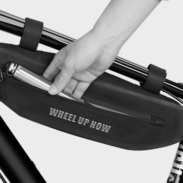 

водонепроницаемый mtb дорожный мешок верхняя трубка передняя рама горный велосипед непромокаемая сумка для хранения паньер