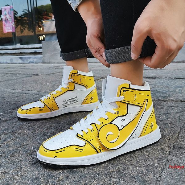 

fashion original men women basketball shoes yellow white blue training outdoor sports mens trainers zapatos sneakers 36-44