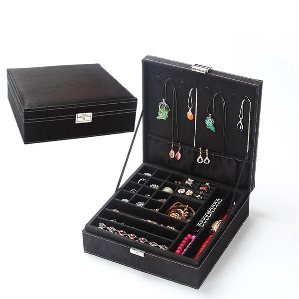 

jewelry box for ring pendant necklace storage gifts case packaging display organizer with high quality