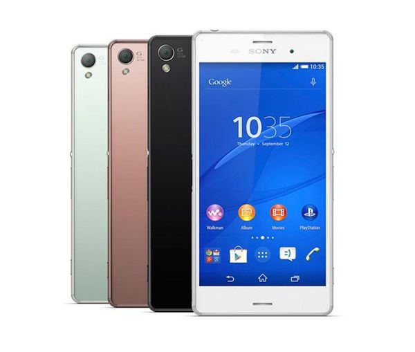 

оригинальный sony xperia z3 d6603 rom 16gb ram 3gb 5,2" экран quad core 20.7mp 4g 3g восстановленное телефона