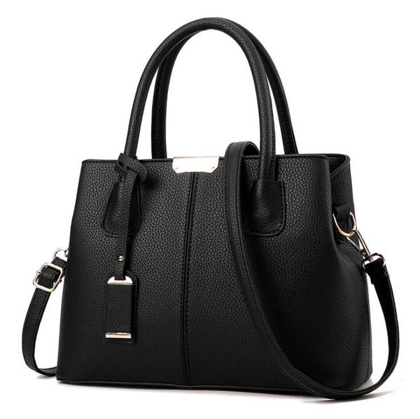 

2020 new ladies medium large capacity totes vintage solid flap shopping work women crossbody shoulder bags handbag