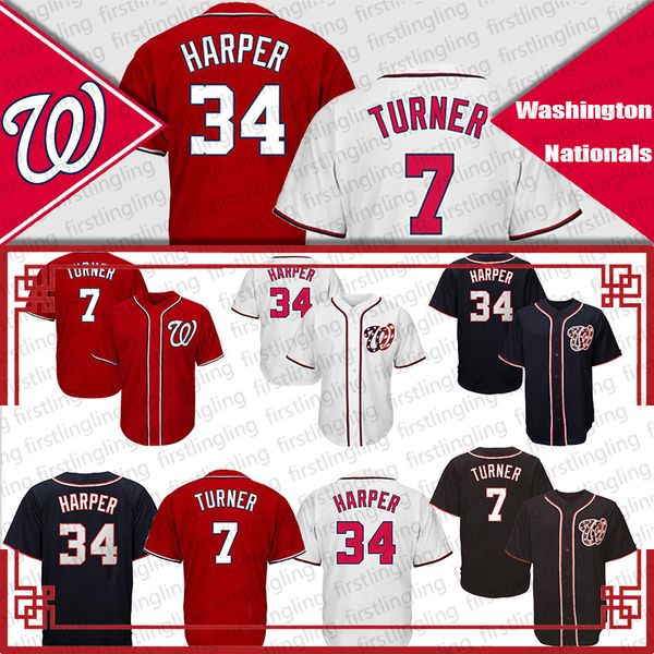 

washington 34 bryce harper jersey 7 trea turner 34 david ortiz 41 chris sale 50 mookie betts 35 cody bellinger 22 clayton kershaw, Blue;black