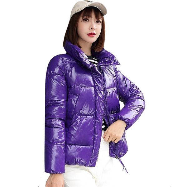 

autumn winter short women parka fashion women jacket loose winter coat female stand down jacket warm casual plus size overcoat, Tan;black