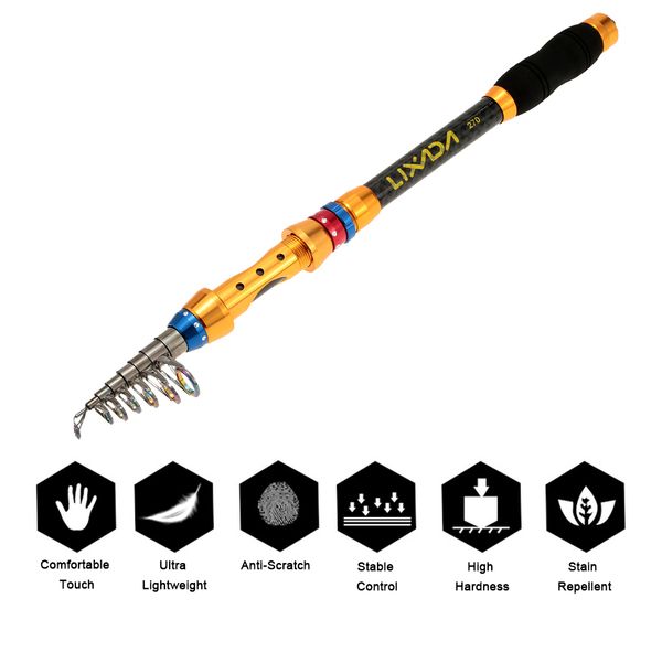 

lixada поѬаивнй пѬиманка rod set пиннинга и Ѭболовна кађка combos полнй комплек