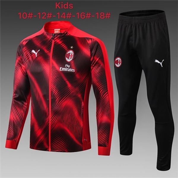 

New ac milan kid jacket track uit mar eille occer jer ey et 2019 2020 p g child mbappe urvetement real madrid boy jacket training uit, Gray;blue