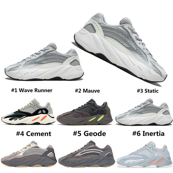 

Free Shipping Analog Wave Runner 700 Running Shoes For Men Women Geode Static Salt Mauve Inertia Cement 700s Trainers Designer Sport Sneaker