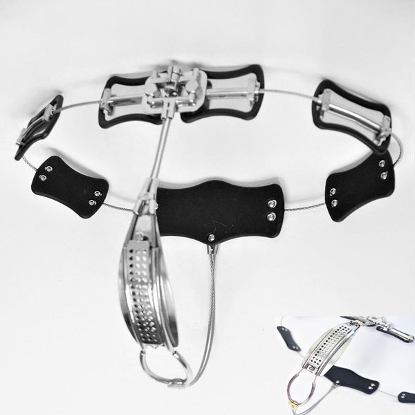 

female /stainless women on steel strap device/ belt pants prevent chastity extramarital affairs chastity toys for lock dxlgr