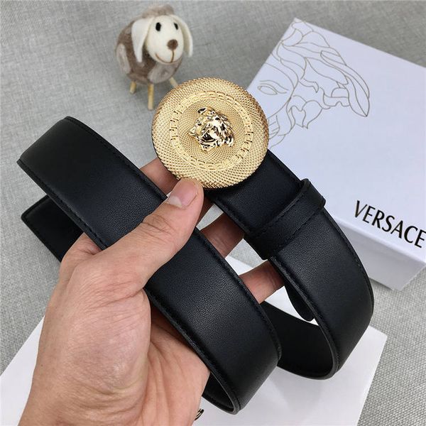 

роскошный бренд кожаный ремень роскошный высококачественный модный бренд кожаный ремень пряжка 2019 последняя ширина 3,8 см бестселлер 20070, Black;brown