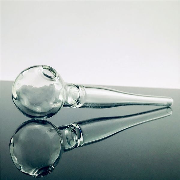 

Новых конструкции высокого качества Pyrex кварцевого стекло масло горелка труба Clear Tube маслопровод Толстые стекла курение табачных сухая трава сигарета трубы