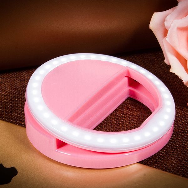 

factory led 3 modes adjusted selfie ring flash light camera enhancing pgraphy luminous lamp for iphone huawei one