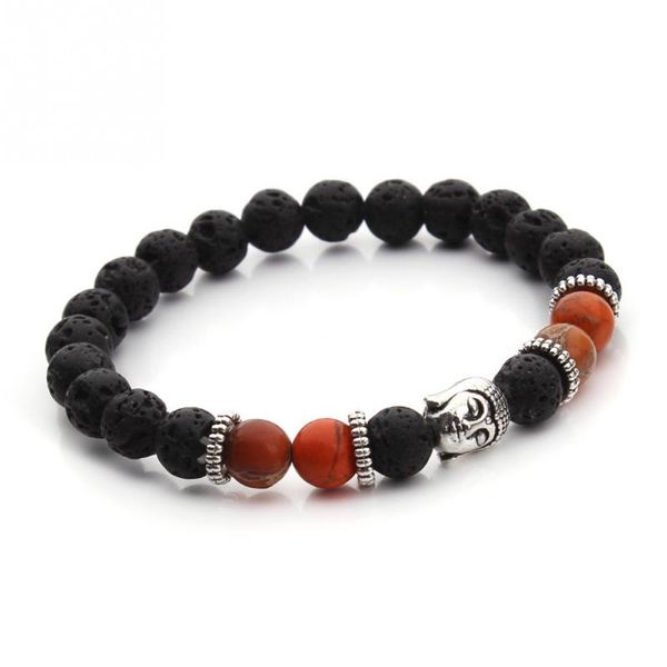 

vintage stylish regalite pelelith healthy bracelet fashion stone beads stretchy bangle chain jewelry, Golden;silver