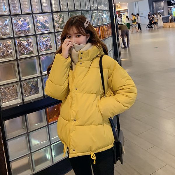 

sweet casual long sleeve warm zipper coat womens winter jackets 2019 new fashion winter hooded short parka women jackets, Tan;black