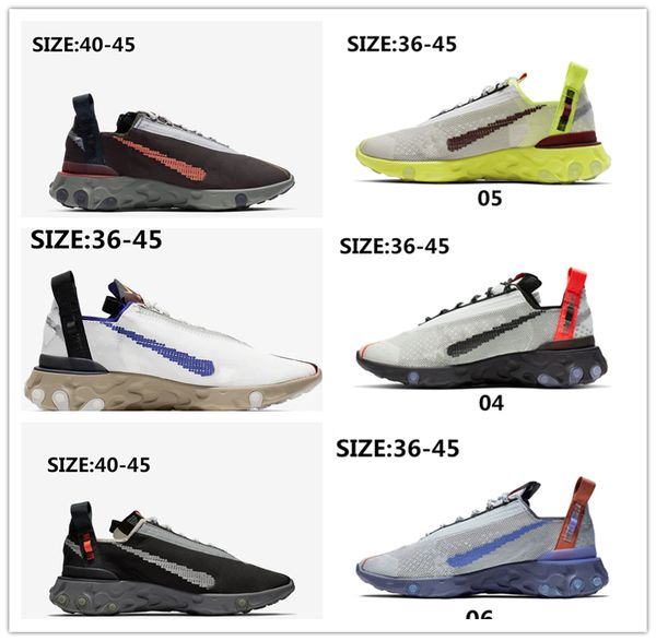 

black anthracite react lw wr mid ispa men women running shoes ghost aqua wolf grey platinum volt summit white mens trainer sports sneakers