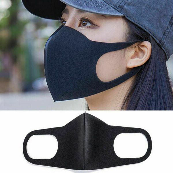

dustproof mouth mask black breathing face masks new arrival respirator men women running riding wholesale 0 58hf h1