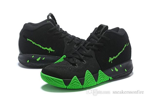 

Kyrie IV Halloween Black Баскетбольная обувь 943806-012 тренировочные кроссовки